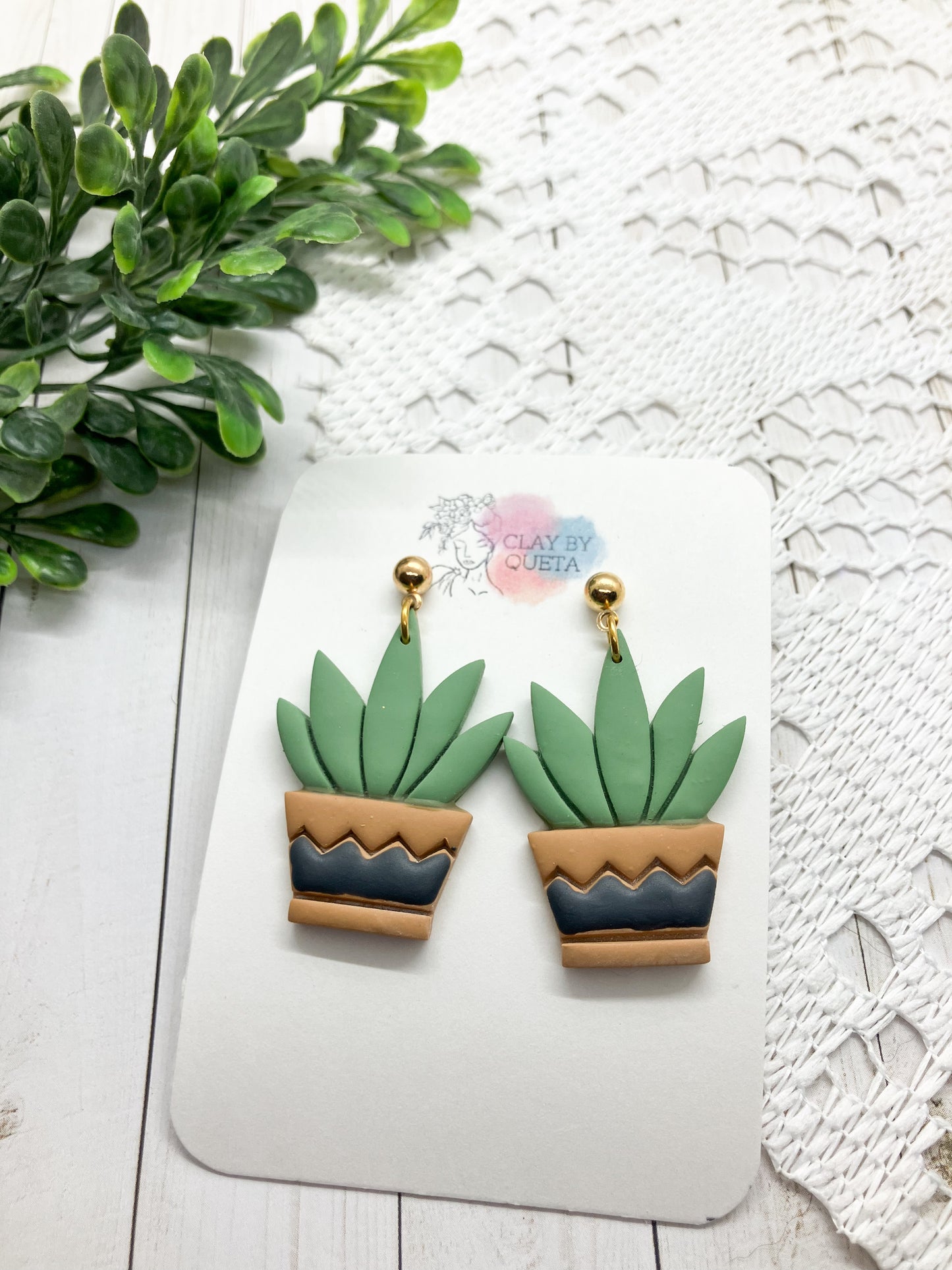 Plant Earrings