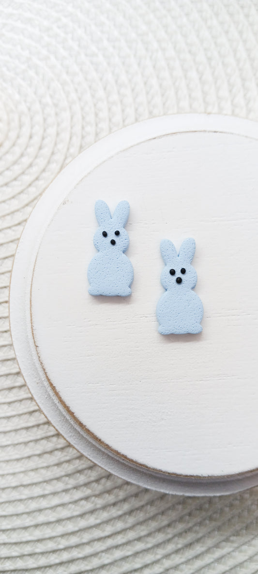 Peeps Bunnies Studs (Multiple Colors)