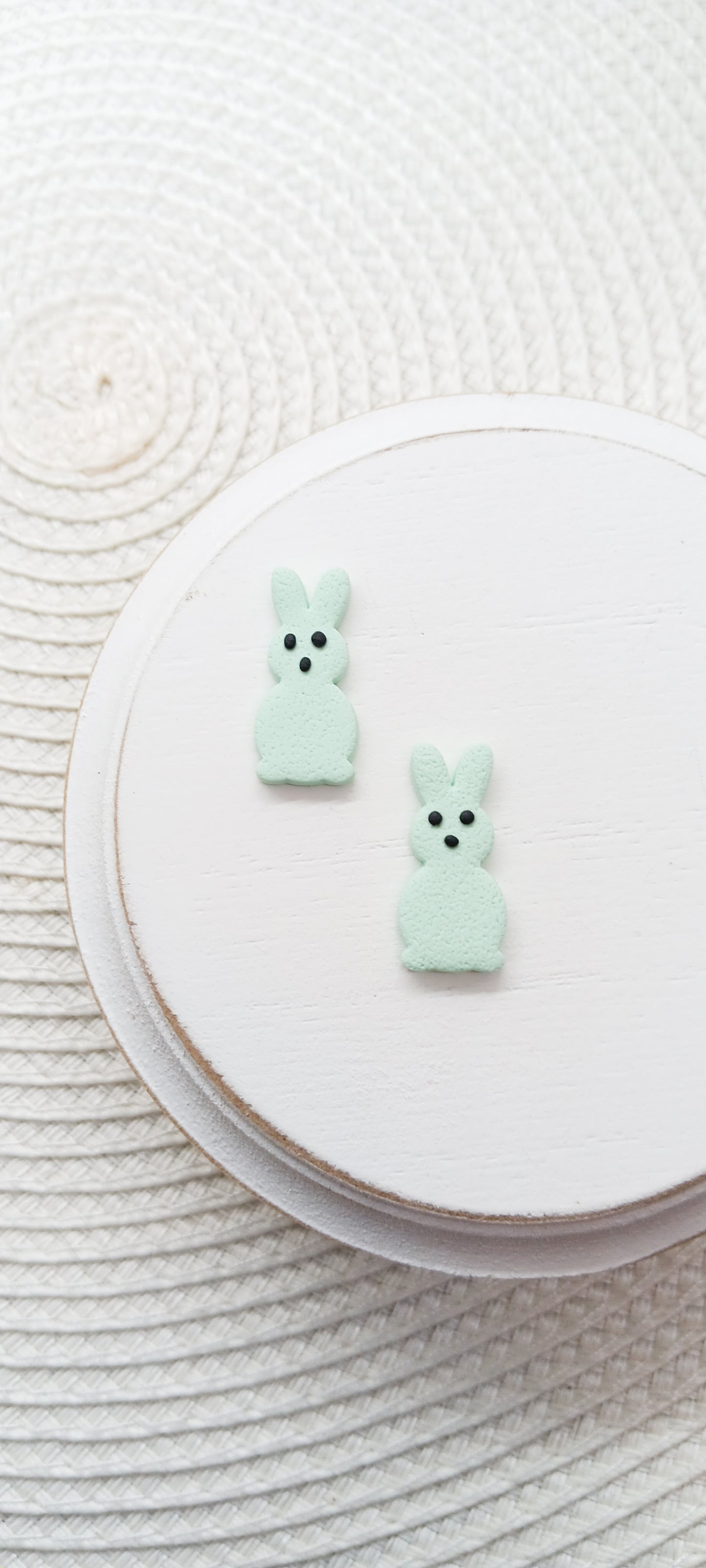 Peeps Bunnies Studs (Multiple Colors)