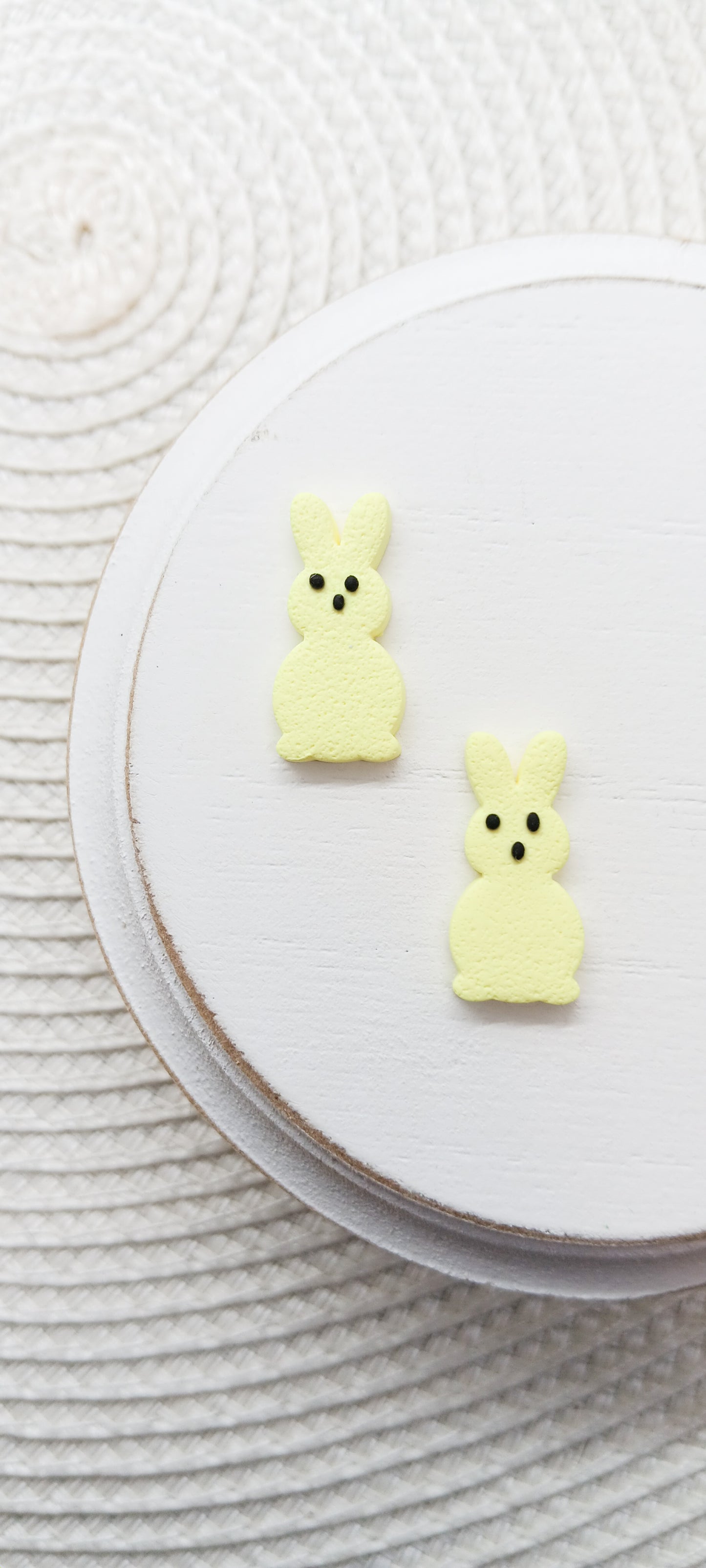 Peeps Bunnies Studs (Multiple Colors)