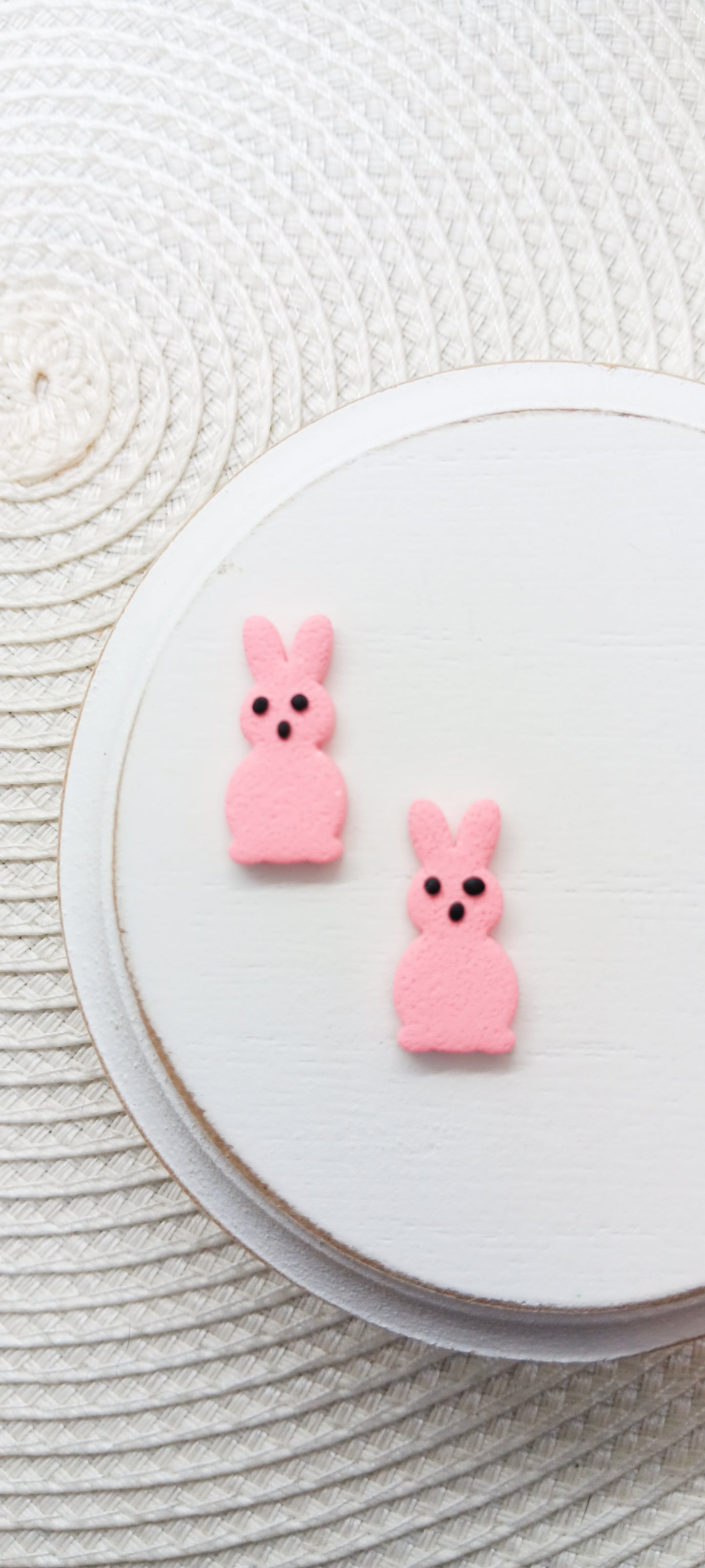 Peeps Bunnies Studs (Multiple Colors)