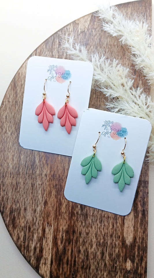 Spring Floral Drop Dangles