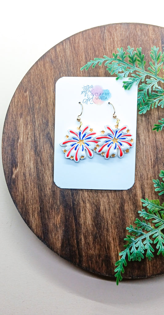 Firework Dangle Earrings