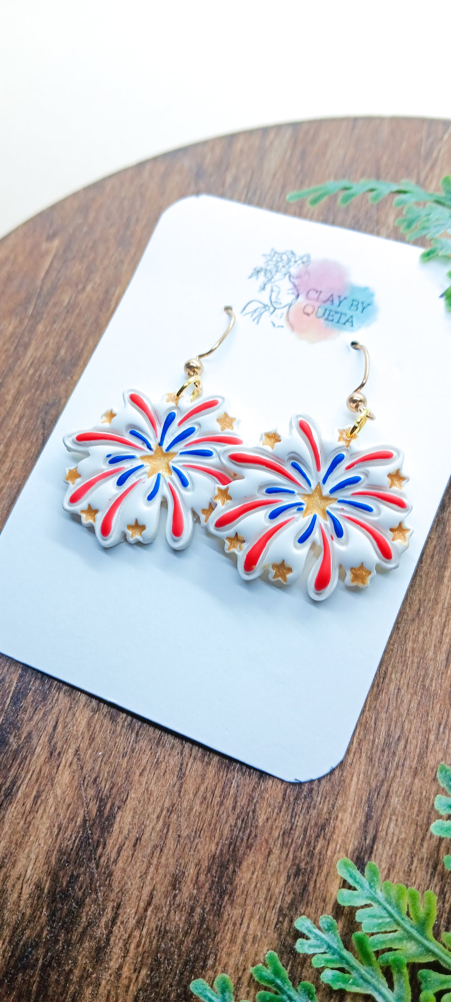 Firework Dangle Earrings