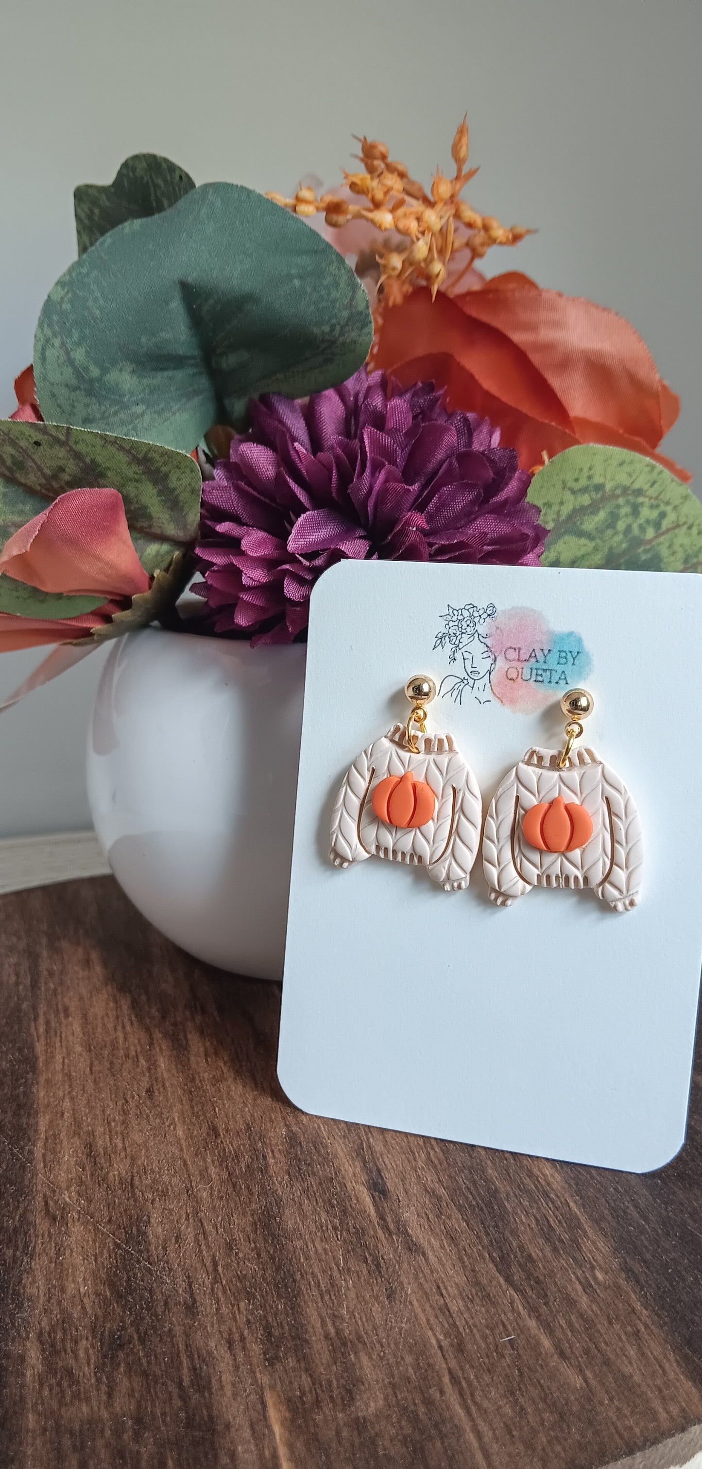 Fall/Halloween Sweaters Earrings (Multi- Styles)