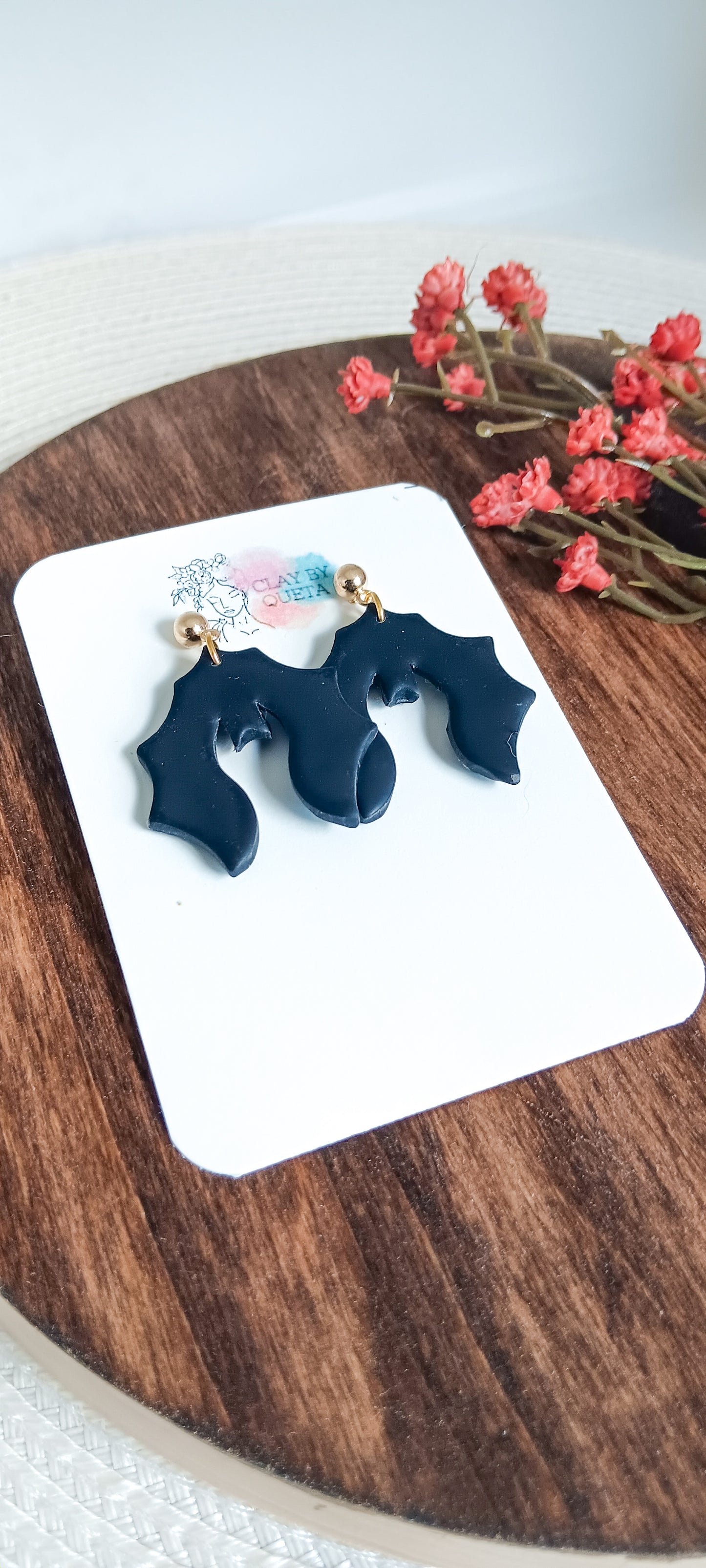 Bat Earrings