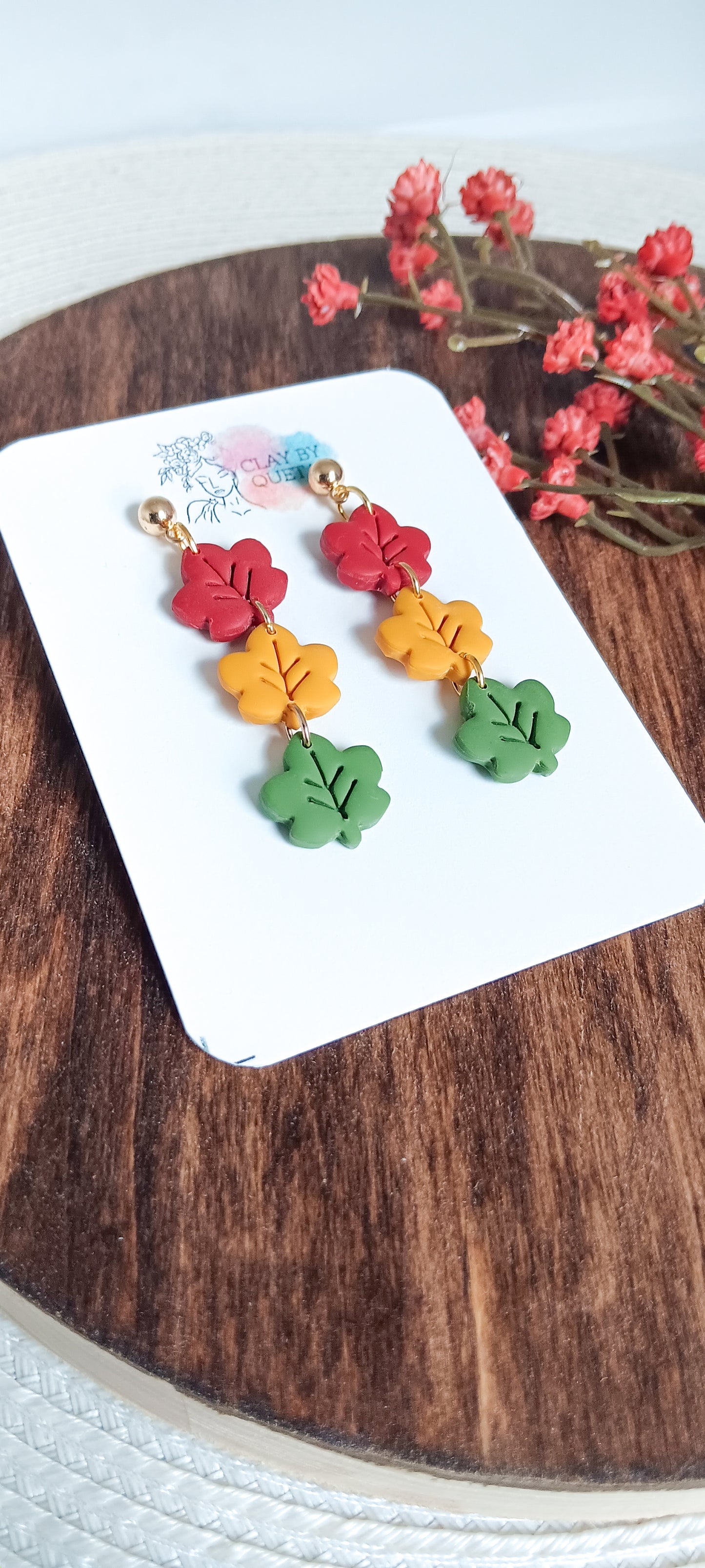 Fall Leaf Earrings