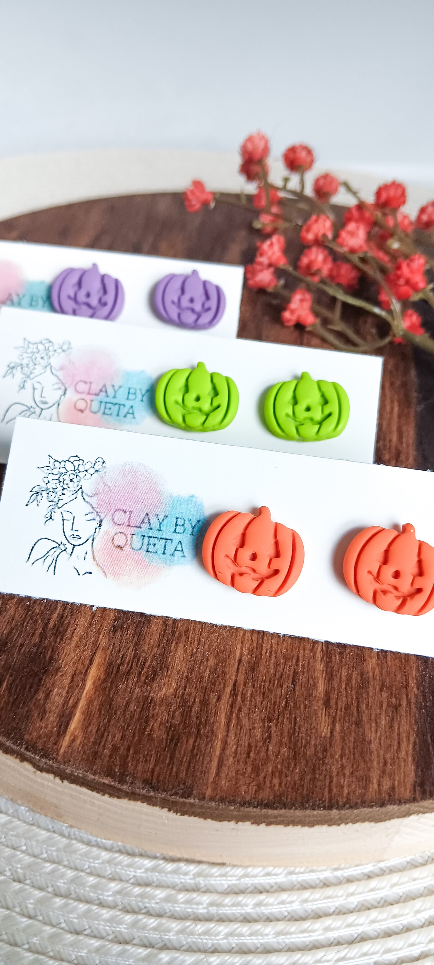 Halloween Pumpkins Earrings