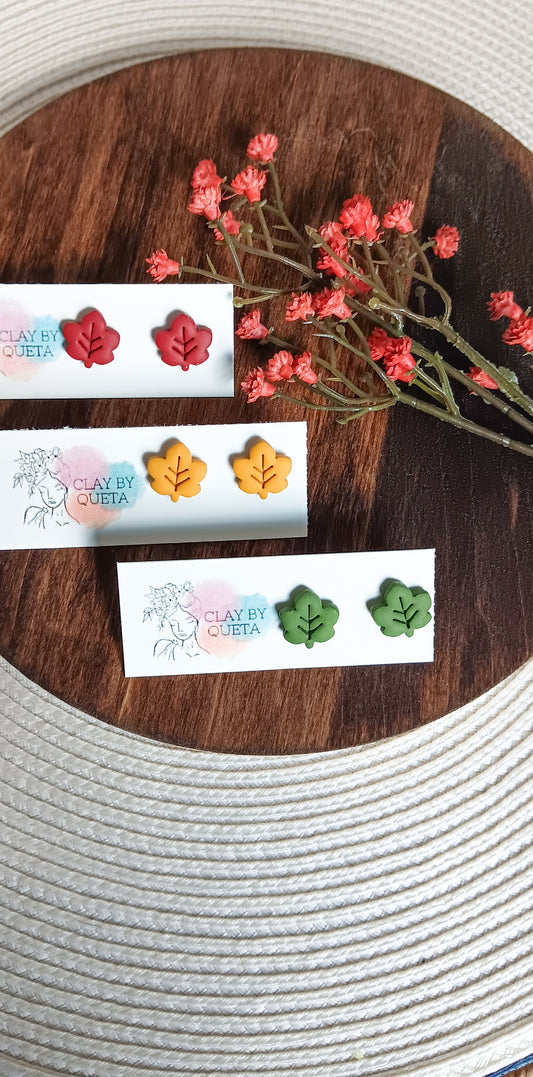 Fall Leaf Studs (Multi Colors)