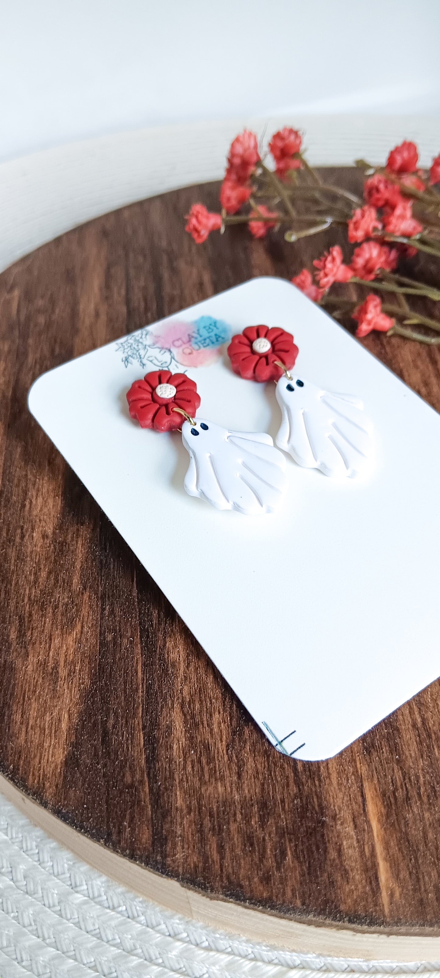 Floral Ghouls Earrings