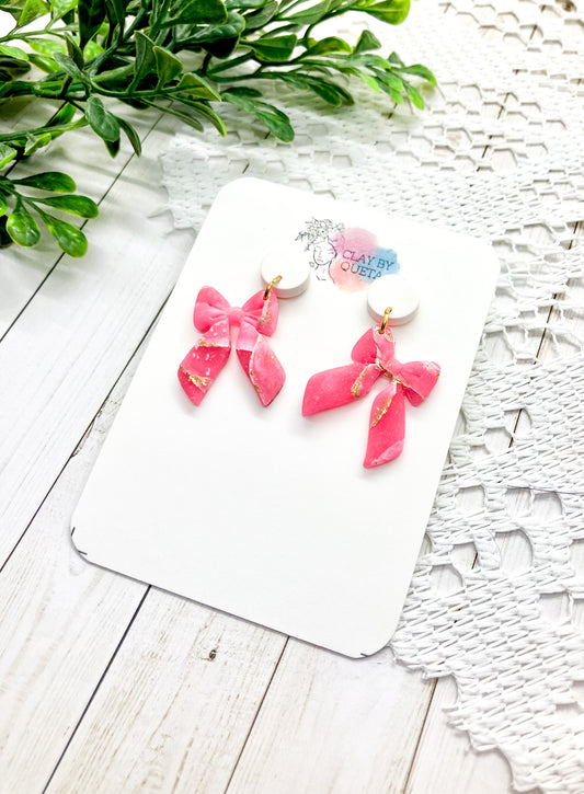 Pink Translucent Bow