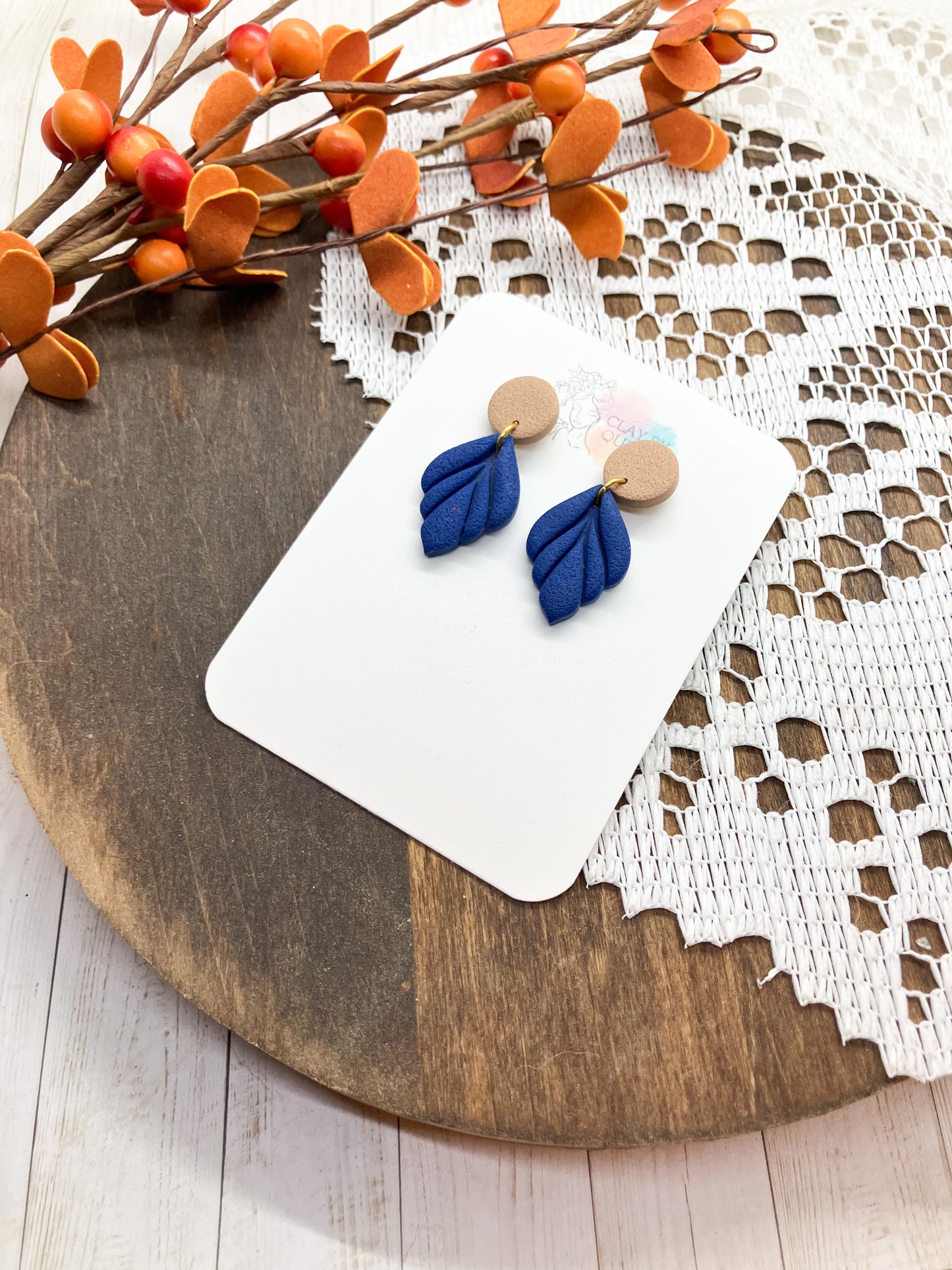 Mini Floral Drop Earrings