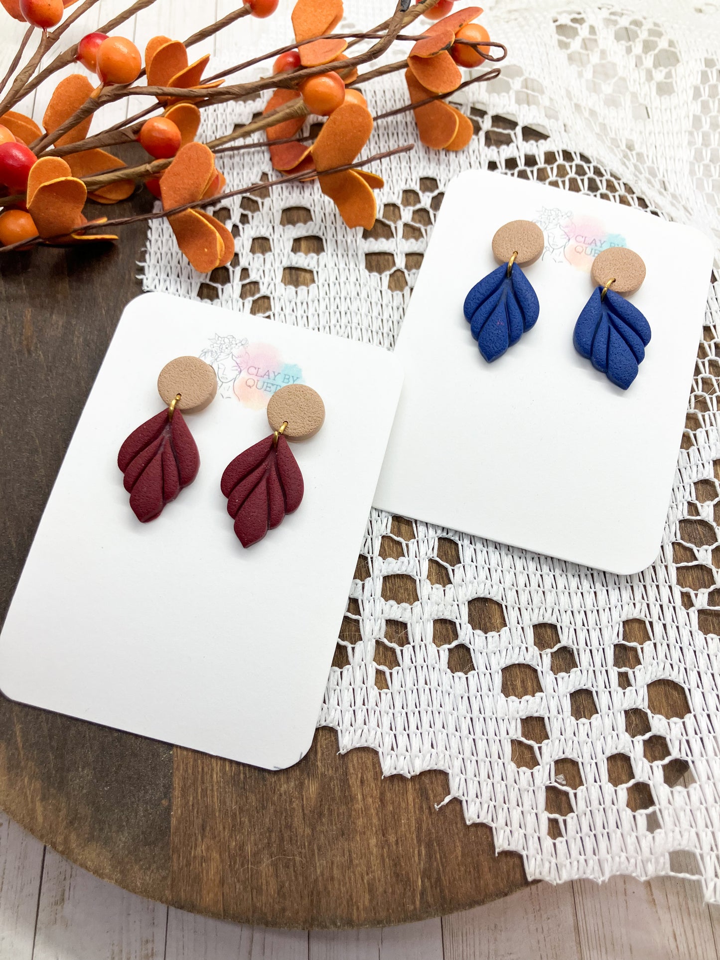 Mini Floral Drop Earrings
