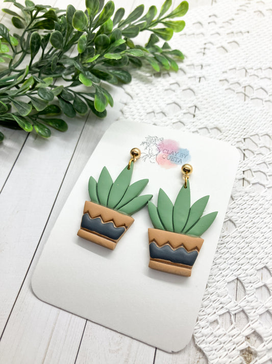 Plant Earrings
