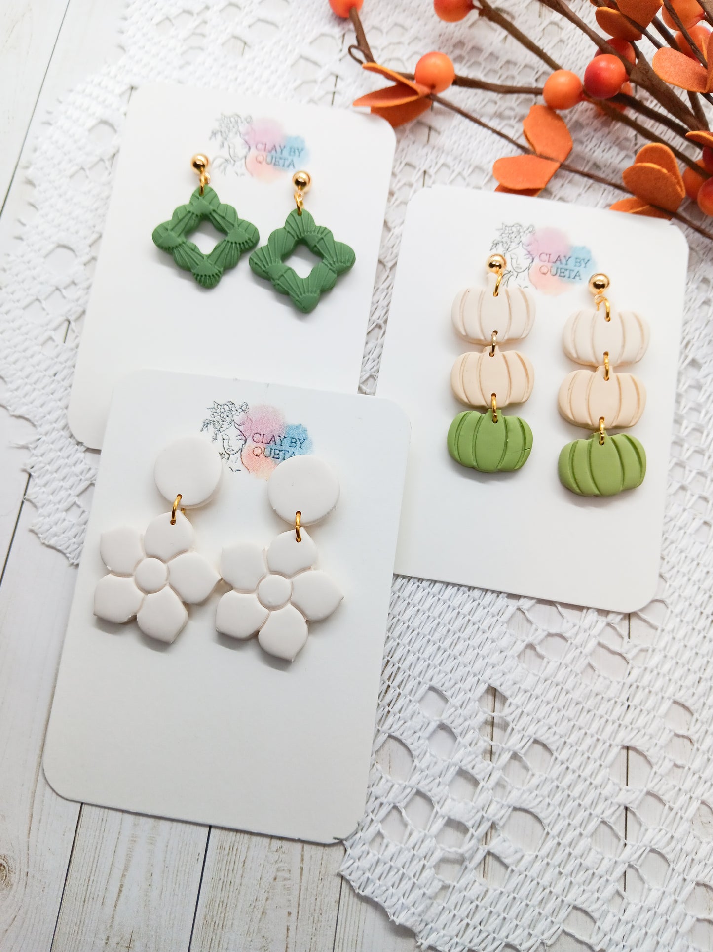 Cream and Green